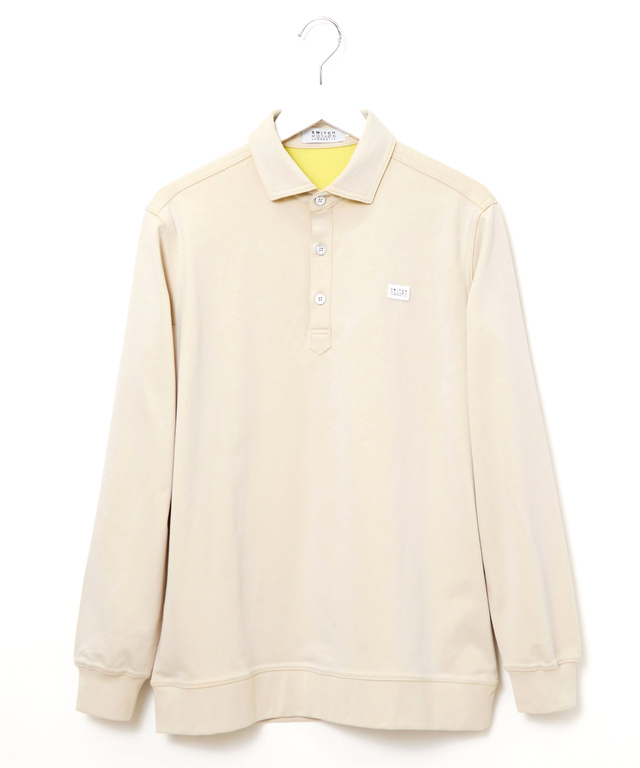 ダブルフェイス  配色 ポロシャツ