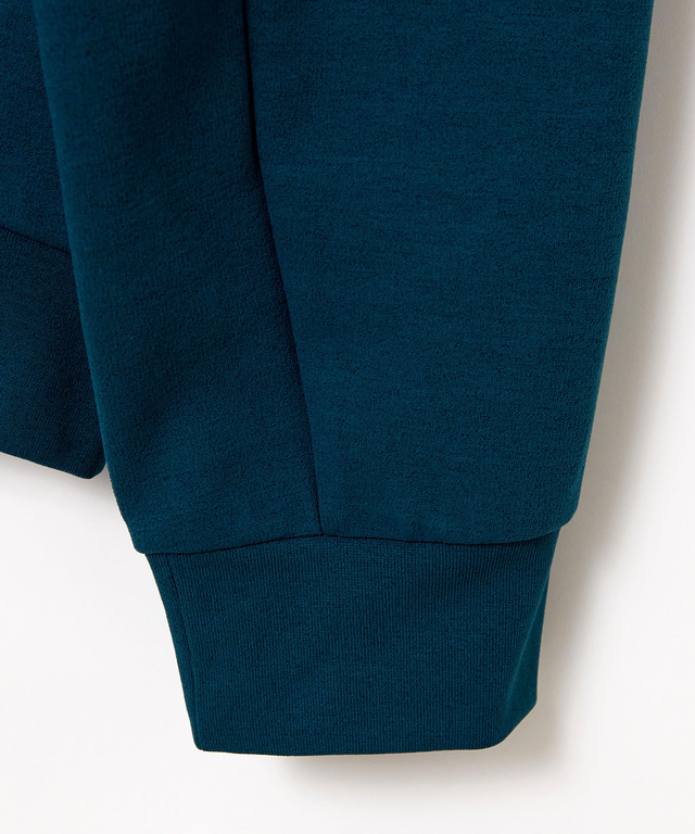 ジャージ素材 フルジップ ブルゾン