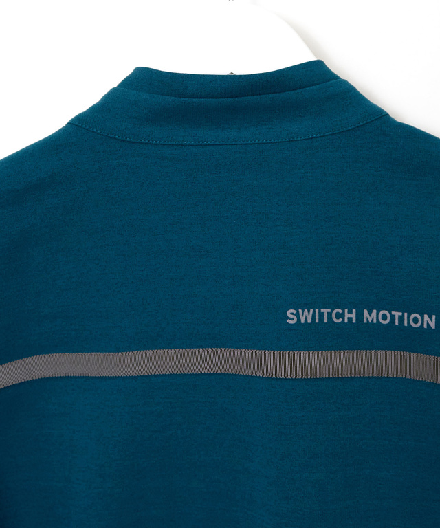 ジャージ素材 フルジップ ブルゾン