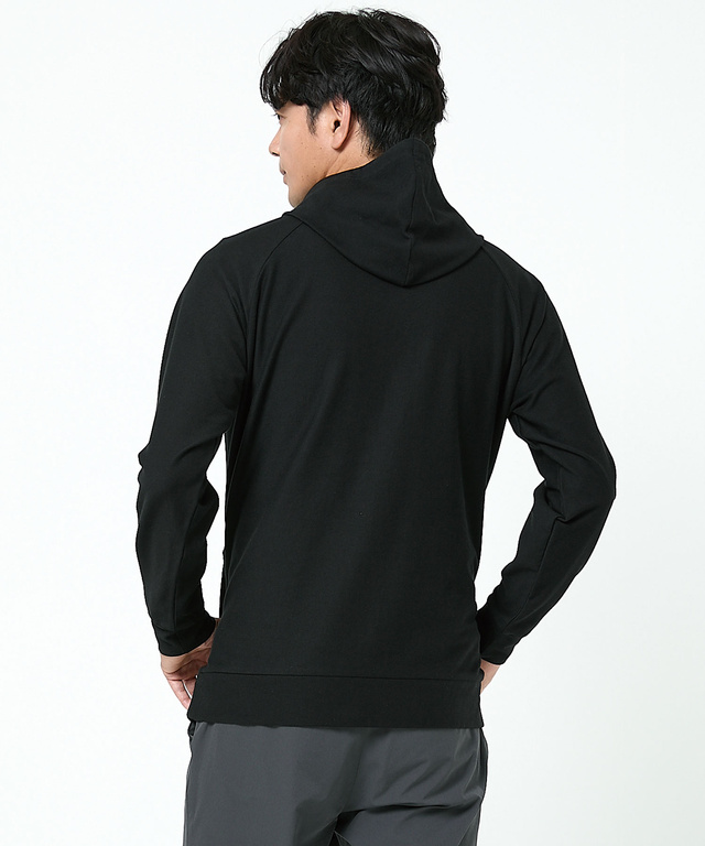 ラグランスリーブ プルオーバー パーカー