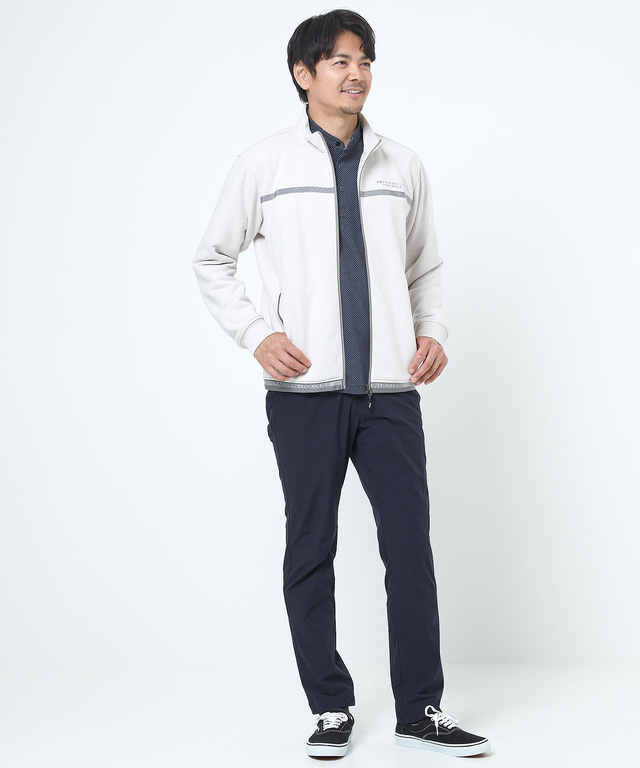 裏毛 ジップ ブルゾン