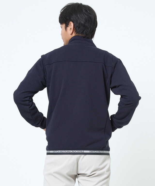 裏毛 ジップ ブルゾン