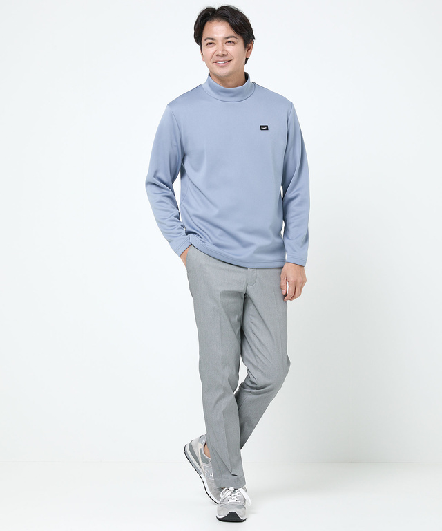 ダブルフェイス ハイネック カットソー