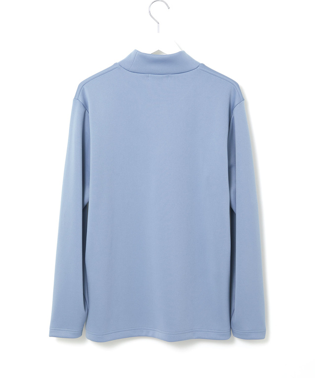 ダブルフェイス ハイネック カットソー