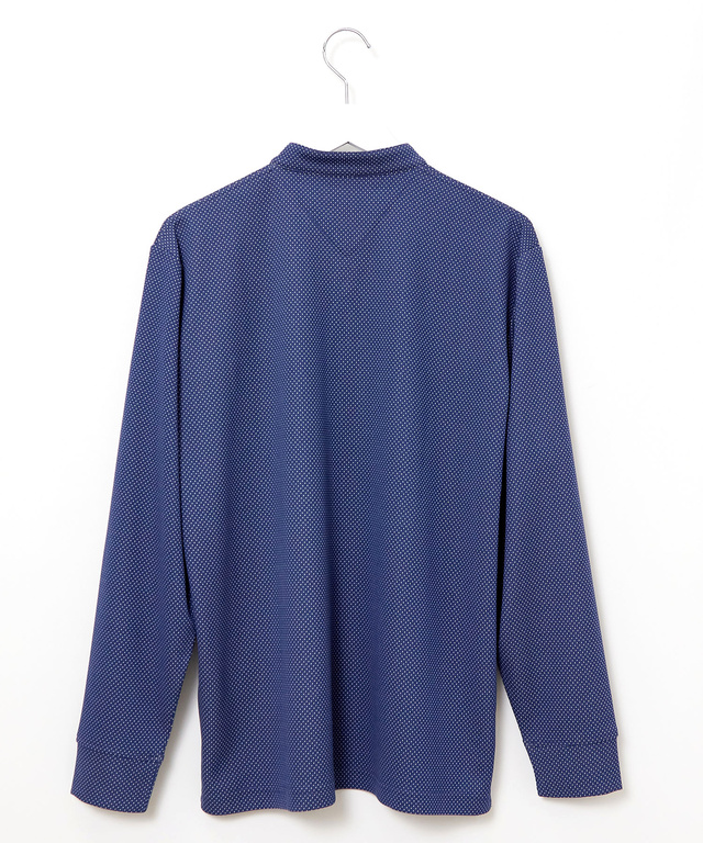 スタンドカラー パイピング Tシャツ