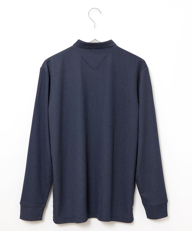 スタンドカラー パイピング Tシャツ