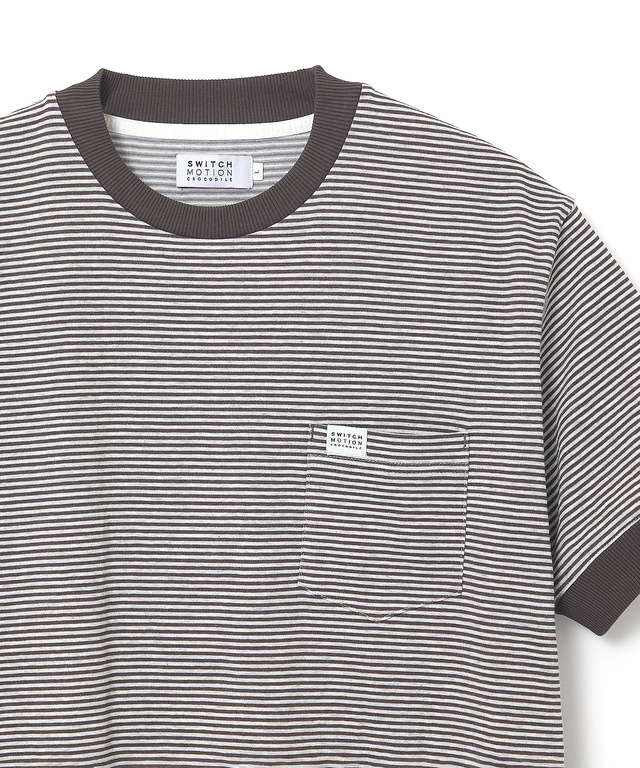 ベーシック リブ Tシャツ