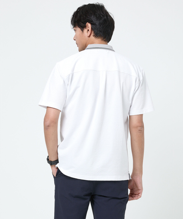 サッカー 配色襟 ポロシャツ