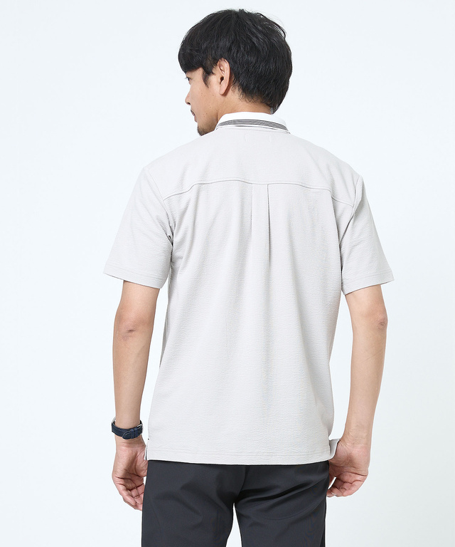 サッカー 配色襟 ポロシャツ