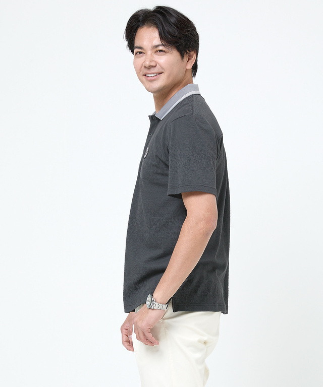 サッカー 配色襟 ポロシャツ