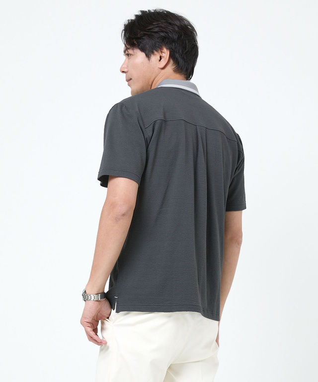 サッカー 配色襟 ポロシャツ