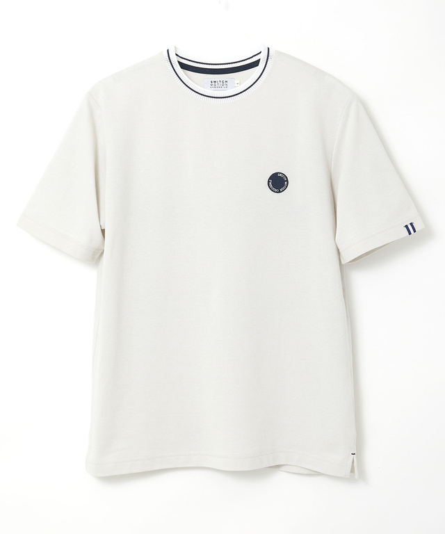 襟ライン サークルロゴ  Tシャツ