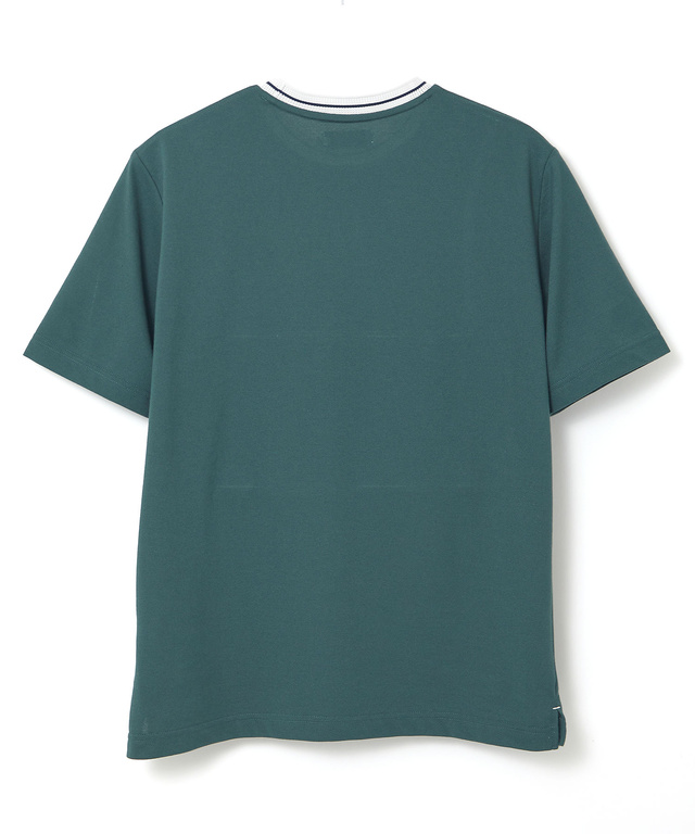襟ライン サークルロゴ  Tシャツ