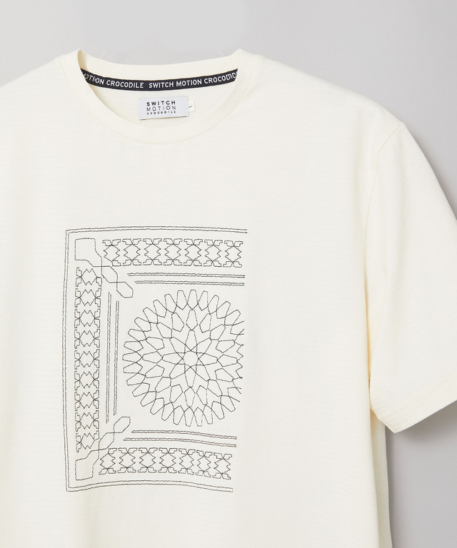 SWITCH × ICON 刺繍 Tシャツ
