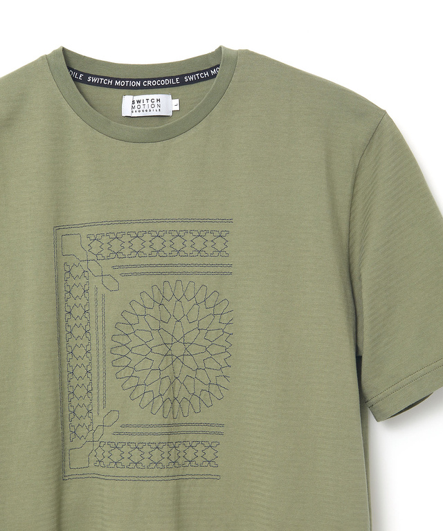 SWITCH × ICON 刺繍 Tシャツ