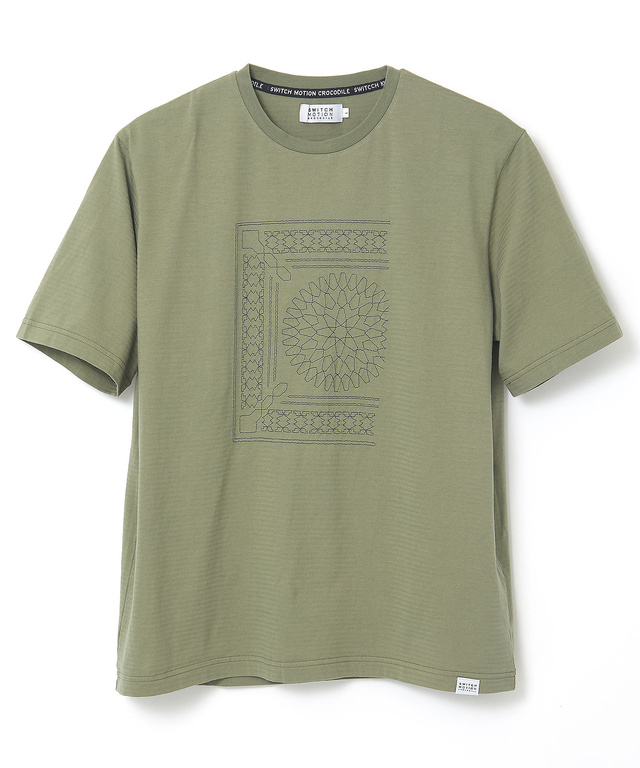 SWITCH × ICON 刺繍 Tシャツ