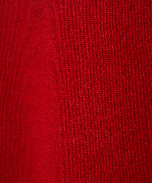 ウール 配色デザイン セーター【手洗いOK】