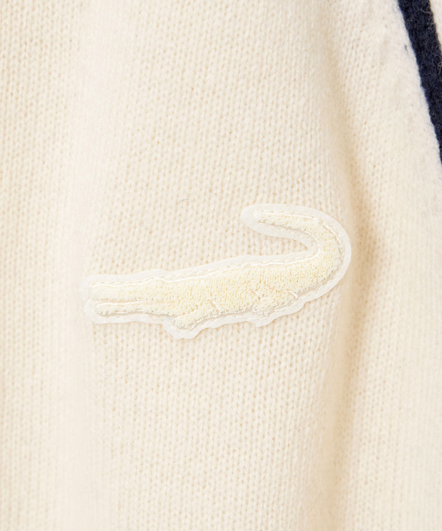 ウールブレンド ラグランスリーブ ニット【手洗いOK】