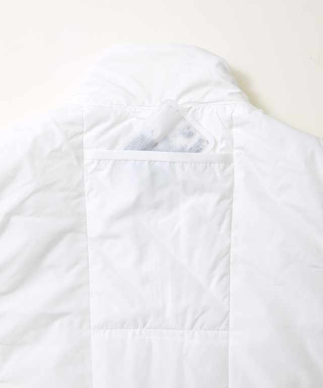 中綿 スタンドカラー ベスト