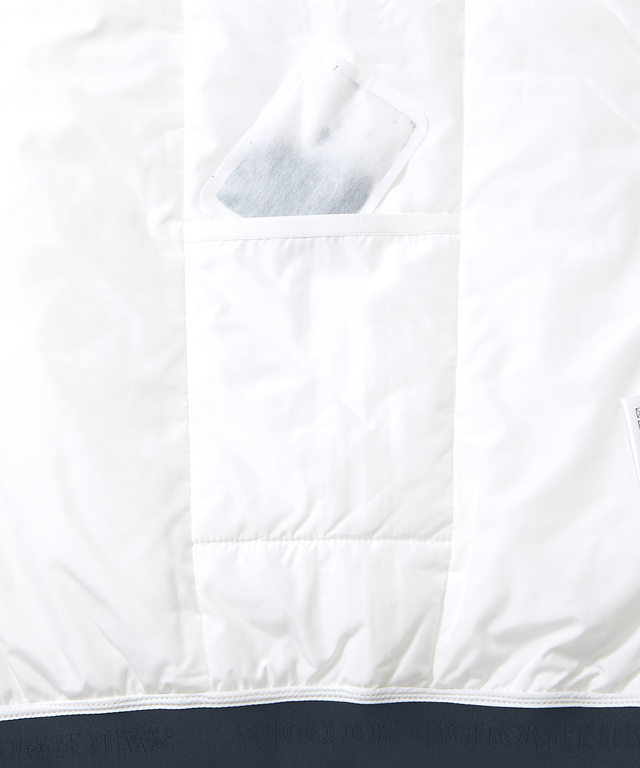 中綿 スタンドカラー ベスト