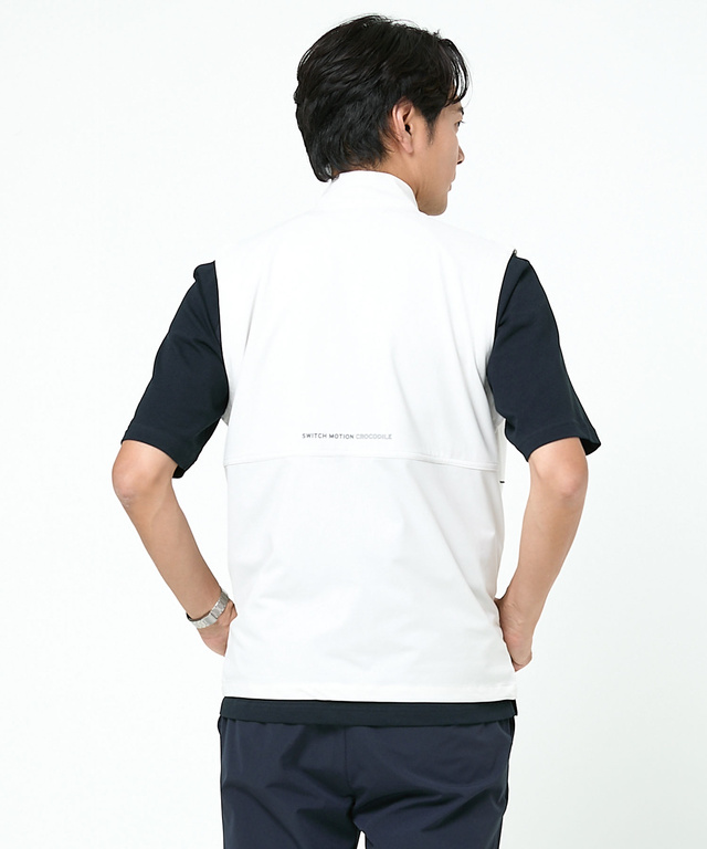 ストレッチ ジップ ベスト