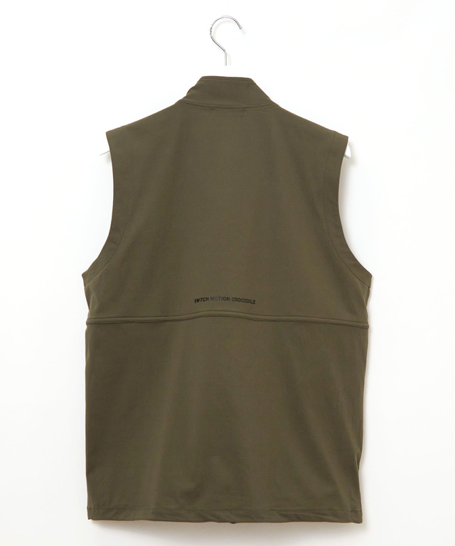ストレッチ ジップ ベスト