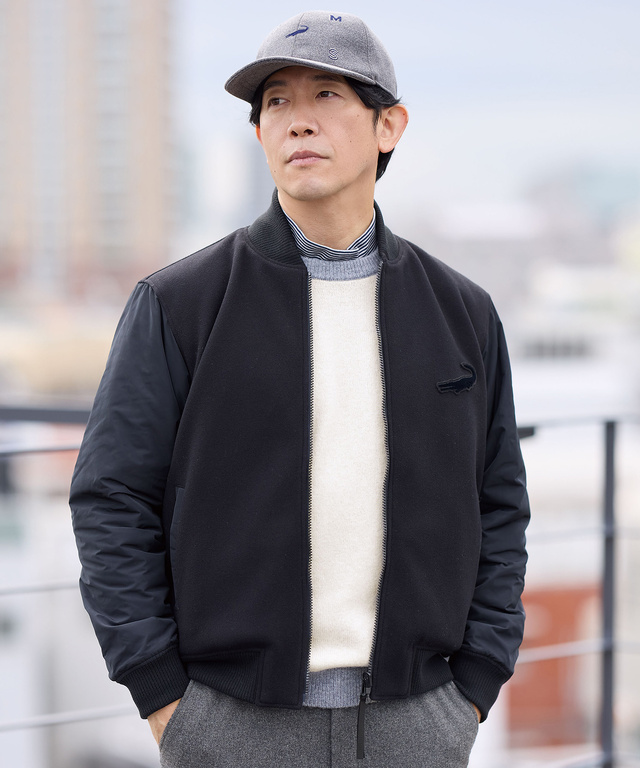 リバーシブル ブルゾン