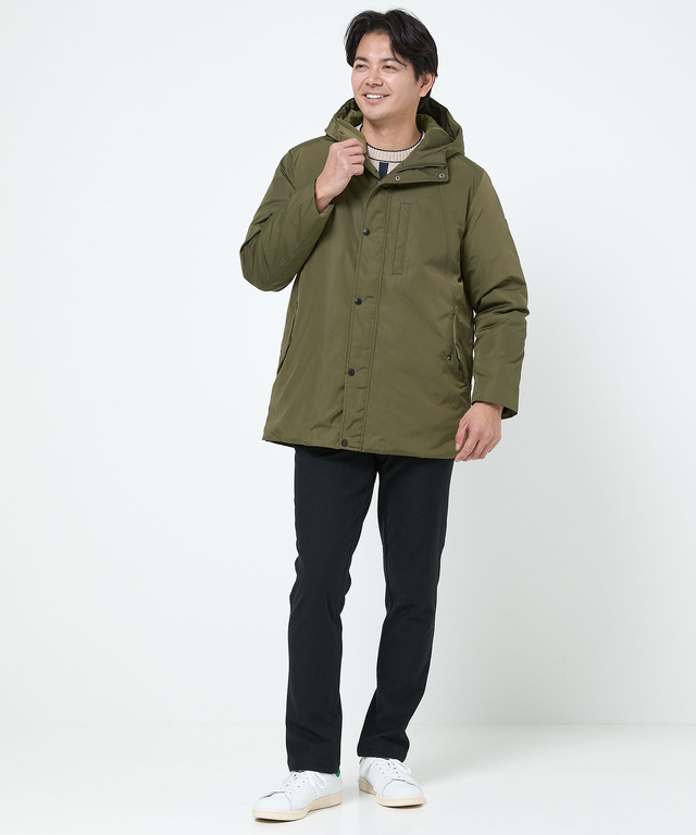 メモリー素材 ダウン ジャケット