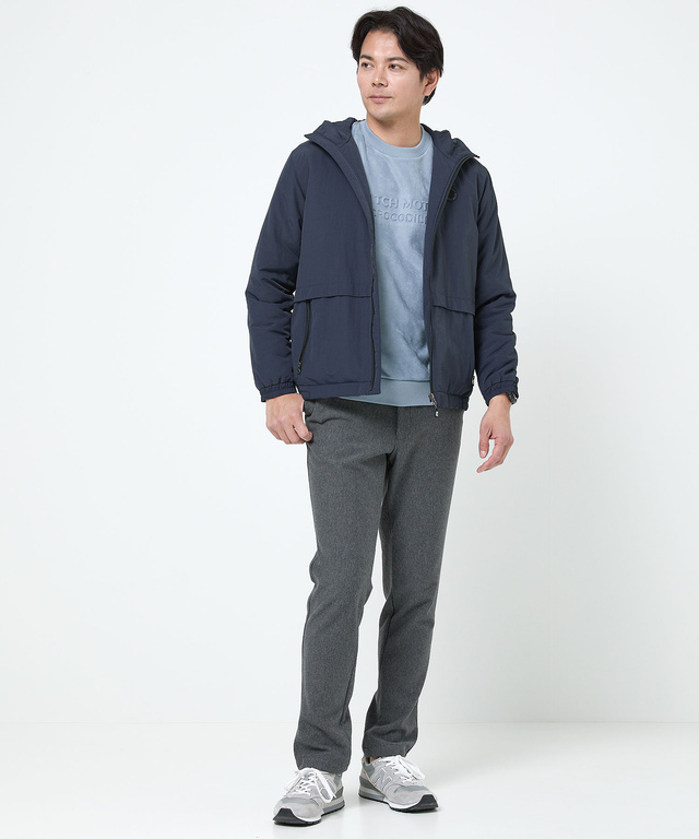 フード付き 中綿 ジャケット