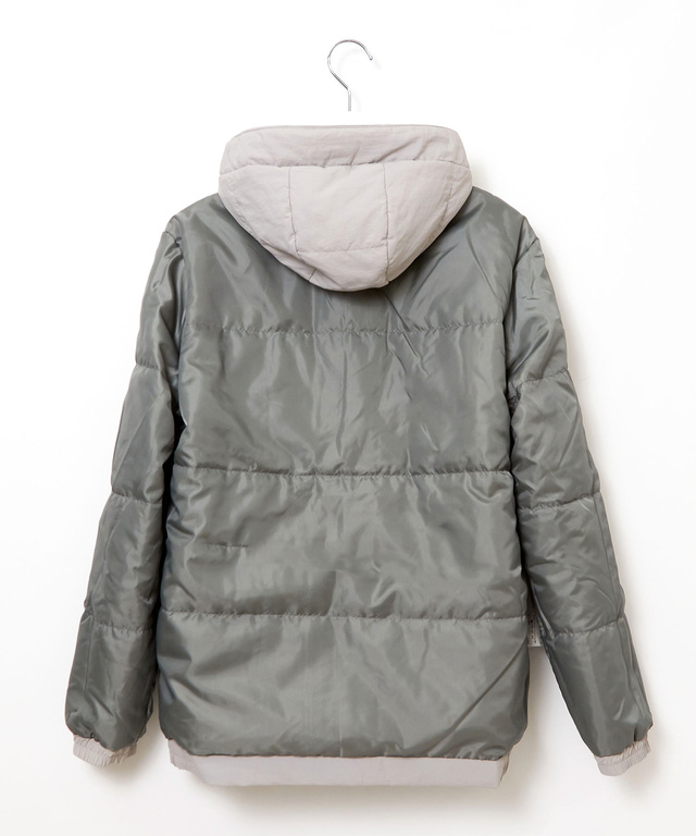 フード付き 中綿 ジャケット