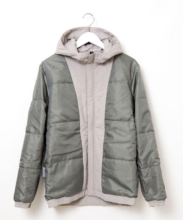 フード付き 中綿 ジャケット