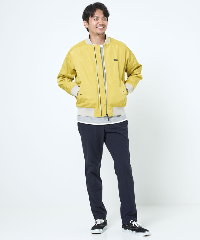 タフタ素材 MA-1 ブルゾン