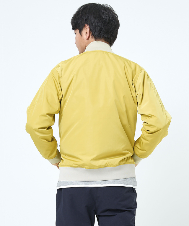 タフタ素材 MA-1 ブルゾン