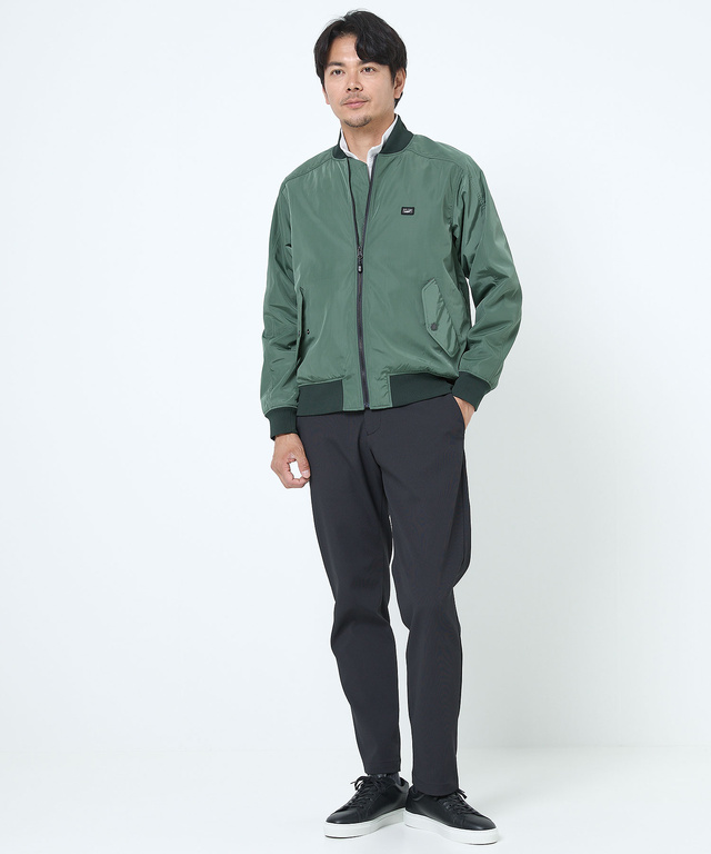 タフタ素材 MA-1 ブルゾン