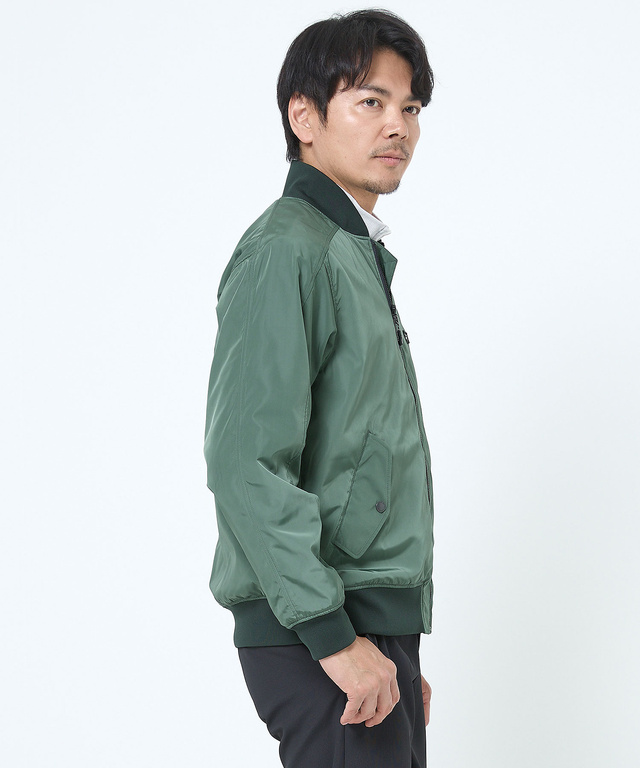 タフタ素材 MA-1 ブルゾン