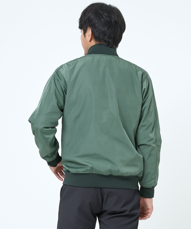 タフタ素材 MA-1 ブルゾン