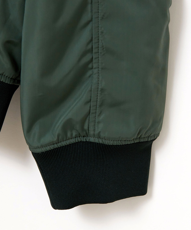 タフタ素材 MA-1 ブルゾン