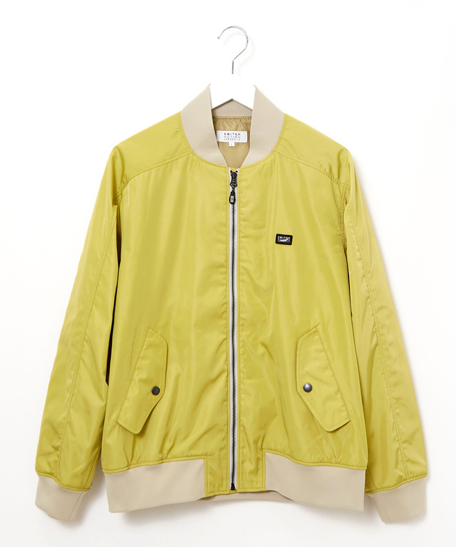 タフタ素材 MA-1 ブルゾン