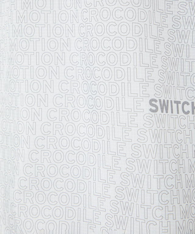 フード付き プリント切り替え ブルゾン