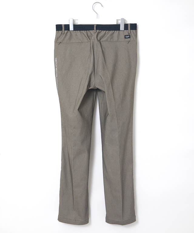 裏起毛 センタークリース パンツ