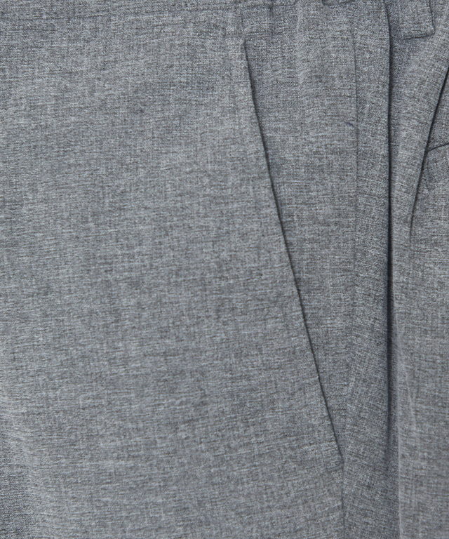 ウールライク ストレッチ パンツ