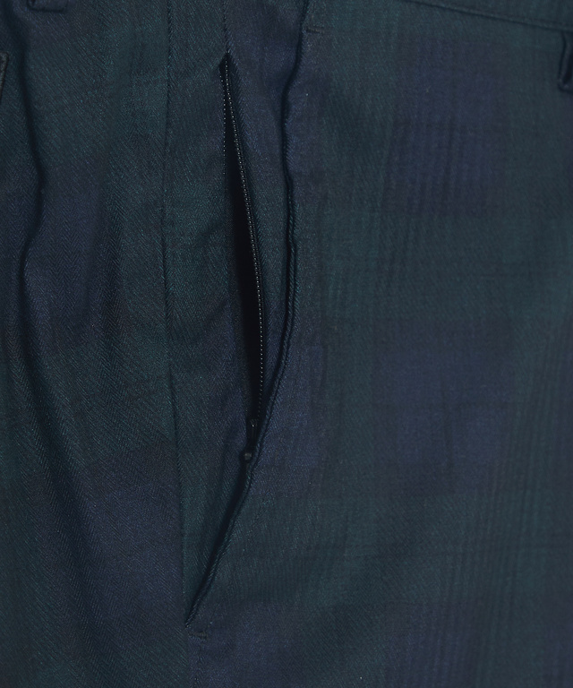 ウールライク ストレッチ パンツ