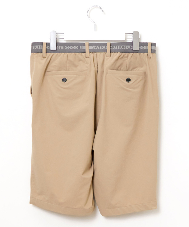 ストレッチ ワニワッペン ショートパンツ