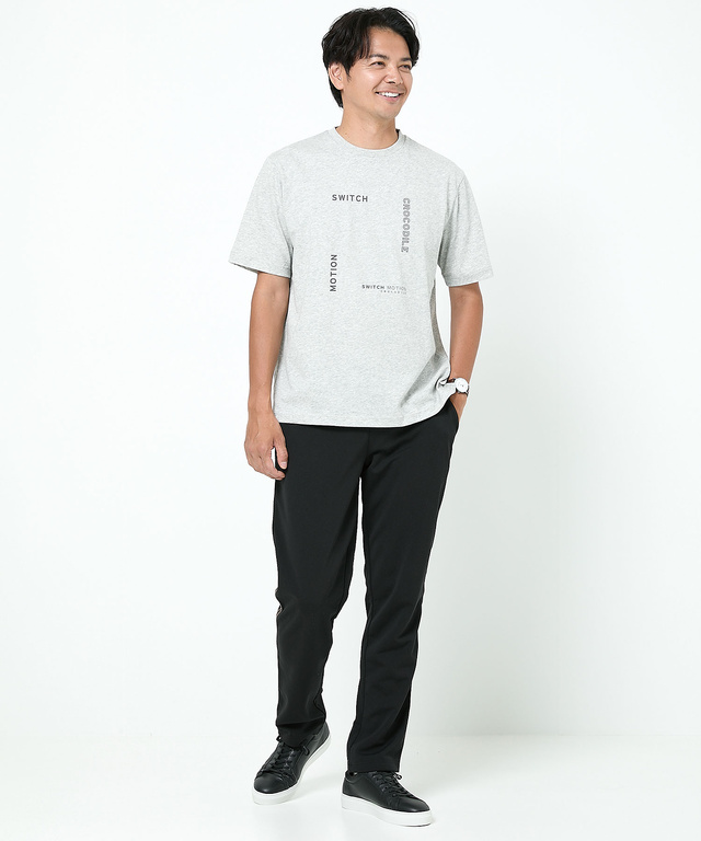 ジャージ素材  ベルベットテープ パンツ