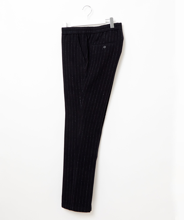 ウールブレンド フラノ風 パンツ