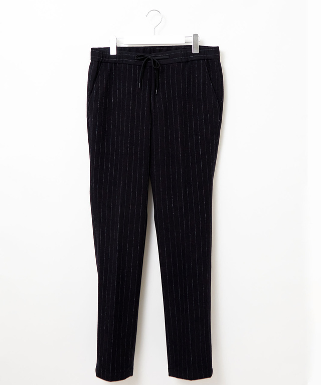 ウールブレンド フラノ風 パンツ