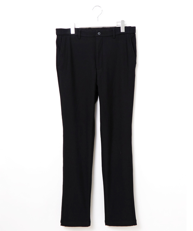 裏起毛 テーパード パンツ