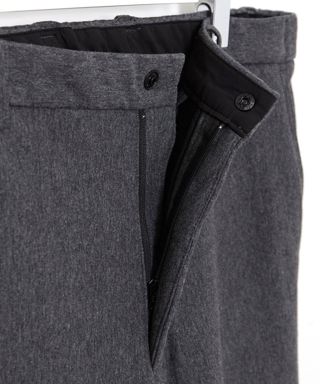 裏起毛 テーパード パンツ