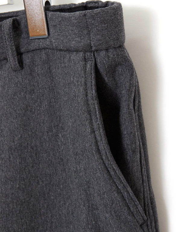 裏起毛 テーパード パンツ