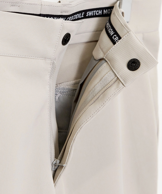 ピケ ストレッチ パンツ